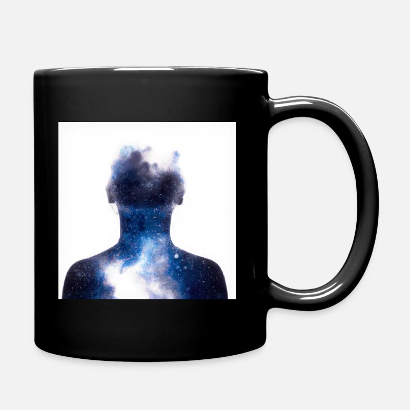 Silhouette nébuleuse - Mug uni - noir