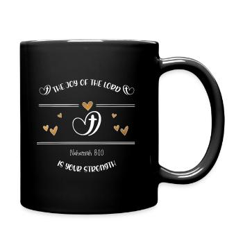 Christian Design La joie du Seigneur - Mug uni - noir - Droite