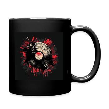 Record Collector - Full Colour Mug - black - Right