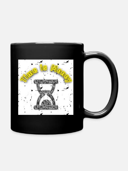 Time is Money - Image - 2023 - Full Colour Mug - black