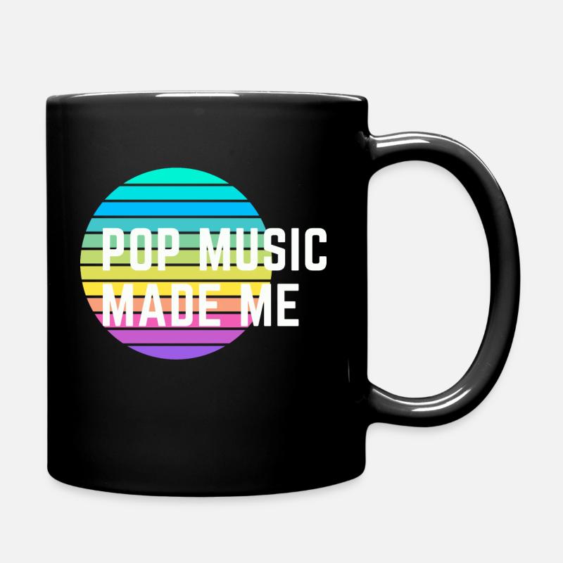 POP Made Me - Mug uni - noir