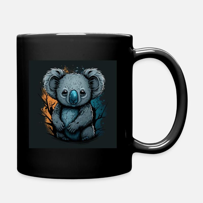 Koala - Full Colour Mug - black