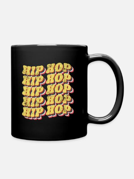 Hip Hop Vintage - Mug uni - noir