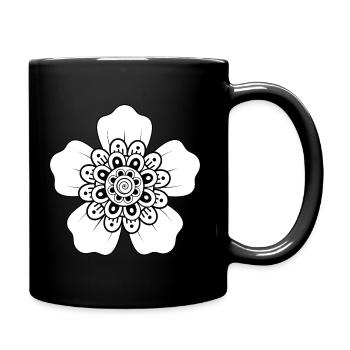 Symbol Geschenk Ornament Ethnic Spirit Art Orient - Tasse einfarbig - Schwarz - Rechts