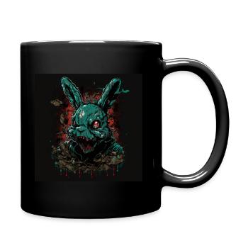 Joyeuses Pâques effrayantes - Mug uni - noir - Droite
