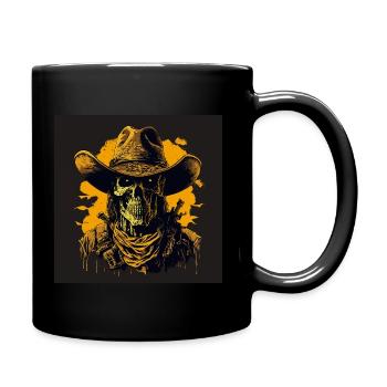 The Spirit of the Cowboy - Full Colour Mug - black - Right