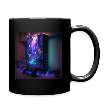 Console de jeu - Gaming - Mug uni - noir - Droite