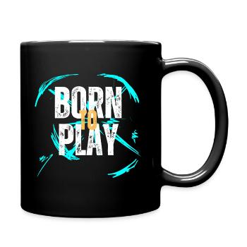 Gamer : Born to Play - Pour les Passionnés du Jeu - Mug uni - noir - Droite