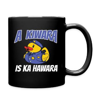 Kiwara is ka Hawara / Auto Tuning Spruch für Tuner - Tasse einfarbig - Schwarz - Rechts