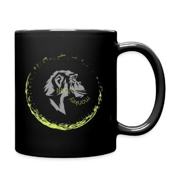 Iron Monkey - Tasse einfarbig - Schwarz - Rechts