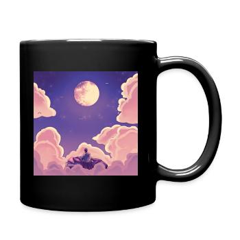 mono._"Dreams of Sky" official fan merch - Full Colour Mug - black - Right