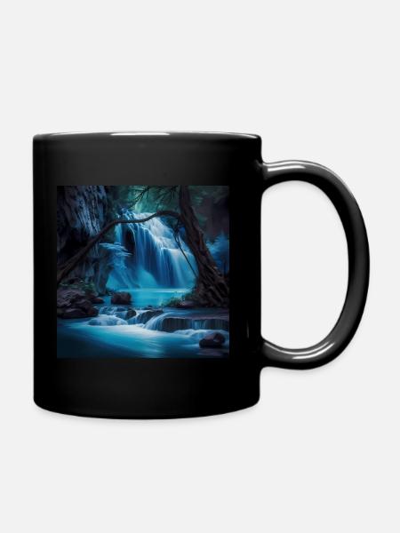 Cascade - Mug uni - noir