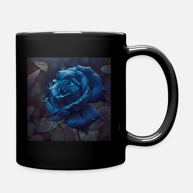 Portrait d’une rose - Mug uni - noir