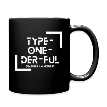 Type one - Tasse einfarbig - Schwarz - Rechts