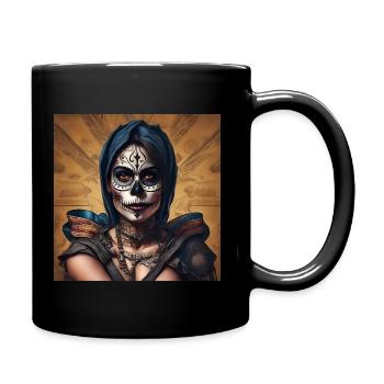 La Catarina - Tasse einfarbig - Schwarz - Rechts