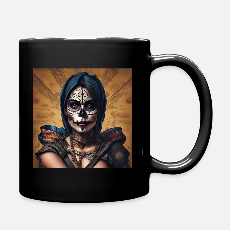La Catarina - Tasse einfarbig - Schwarz