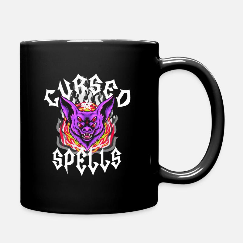 Cursed Spells - Full Colour Mug - black