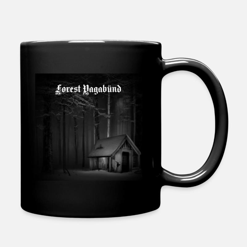 Cabane du Vagabond des Forets - Mug uni - noir