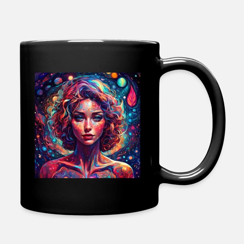 Starseed spirituell - Tasse einfarbig - Schwarz