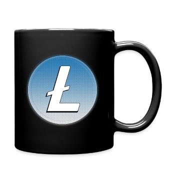 Litcoin - Mug uni - noir - Droite