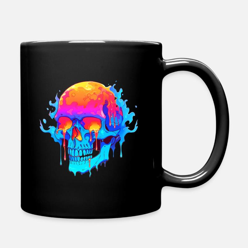 Fusion du crâne 002 - Mug uni - noir