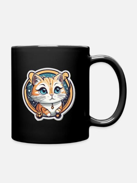 Chat doux - Mug uni - noir