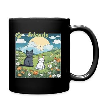 Friends - Full Colour Mug - black - Right