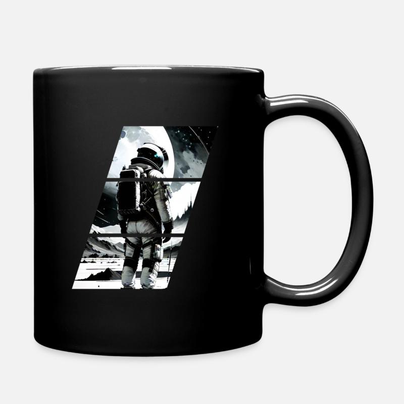 Astral Explorer Design Space T-Shirt - Tasse einfarbig - Schwarz