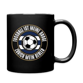 Züri - Tasse einfarbig - Schwarz - Rechts
