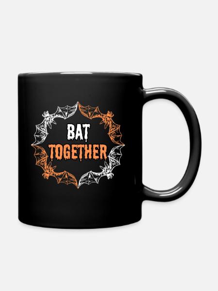 bat together - Mug uni - noir