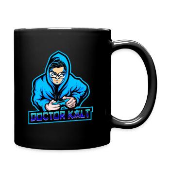 Doctor Kalt - Tasse einfarbig - Schwarz - Rechts
