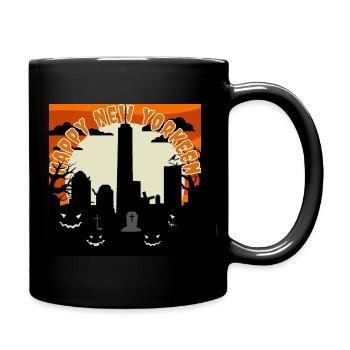 Édition des fêtes – Happy New Yorkeen - Mug uni - noir - Droite