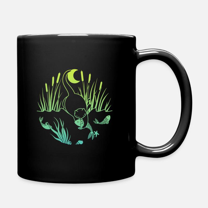 Design esthétique pour les amoureux de la nature et de la faune - Mug uni - noir