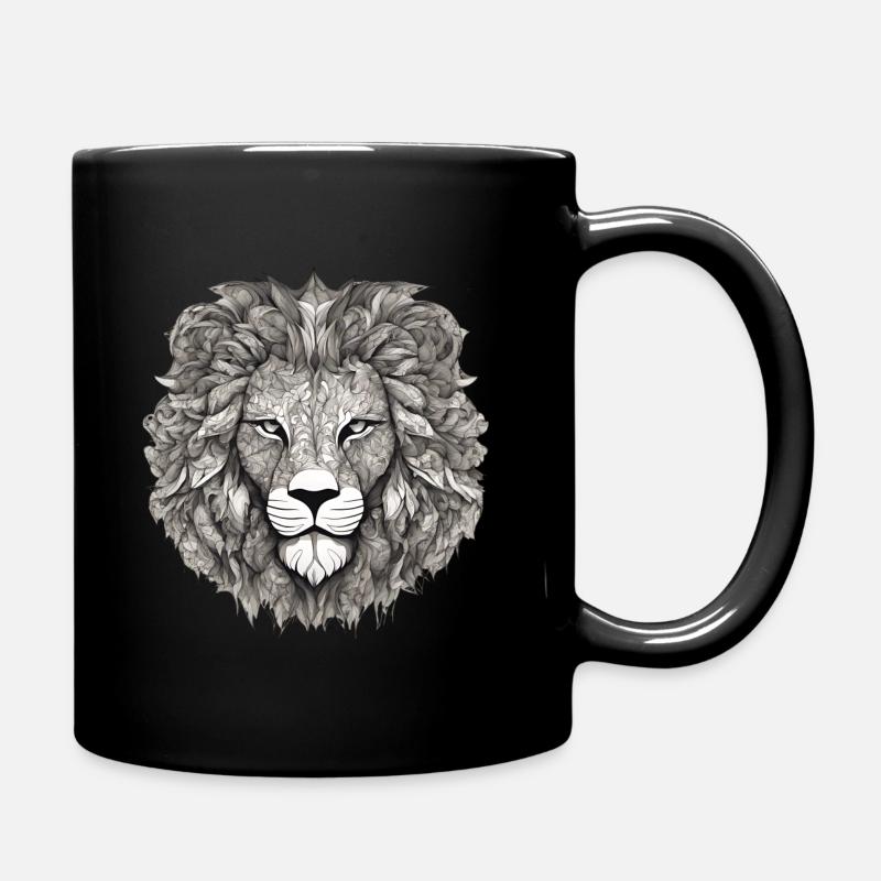 Lion - Mug uni - noir