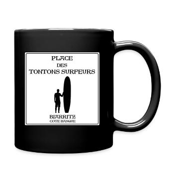 place tonton surfeur - Mug uni - noir - Droite