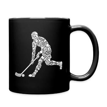 Floorball Salibandy Innebandy Floorball Homme - Mug uni - noir - Droite