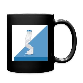 fresh milk - Full Colour Mug - black - Right