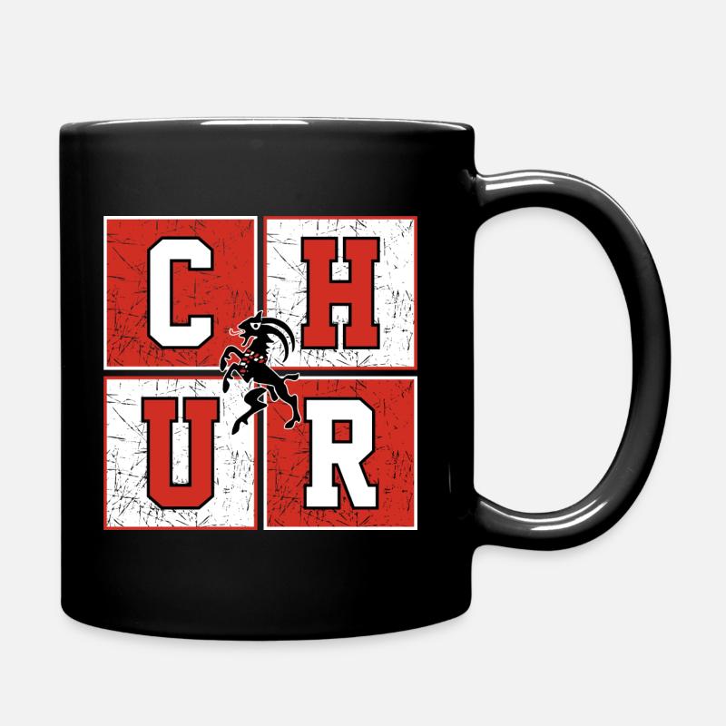 Chur - Tasse einfarbig - Schwarz