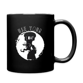 Use Your Loaf - Full Colour Mug - black - Right