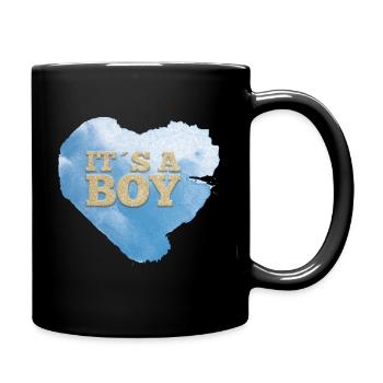 It´s a Boy! - Tasse einfarbig - Schwarz - Rechts