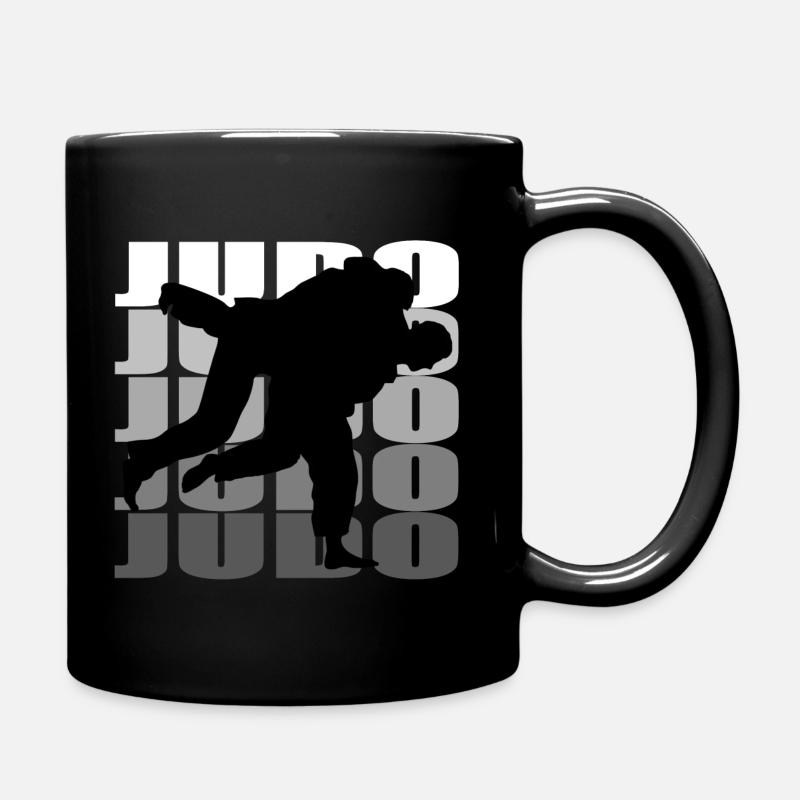 Judo - Full Colour Mug - black