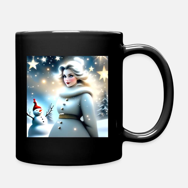 Frohe Weihnachten #12 - Tasse einfarbig - Schwarz