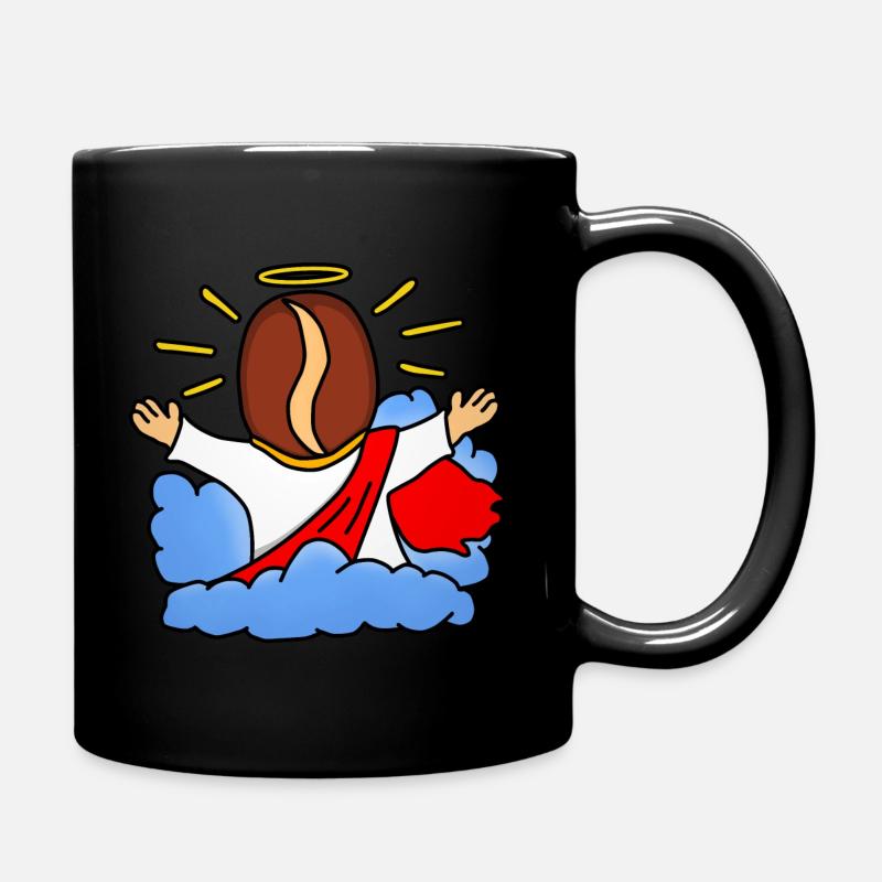 Coffee Jesus - Full Colour Mug - black