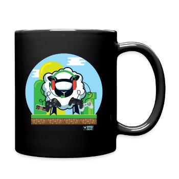 Mögen wir Gaming? - Tasse einfarbig - Schwarz - Rechts