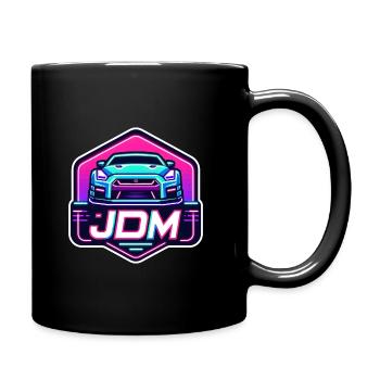 Néon JDM - Mug uni - noir - Droite