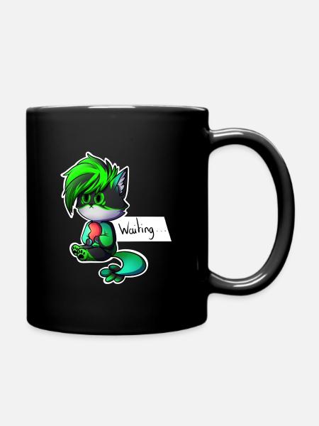 Waiting... - Mug uni - noir