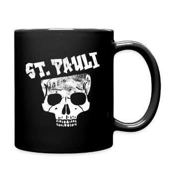 ST. PAULI - Tasse einfarbig - Schwarz - Rechts