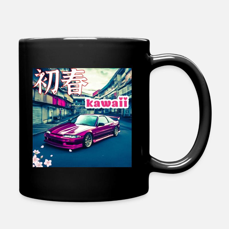 Jdm Car Tuning Style - Full Colour Mug - black