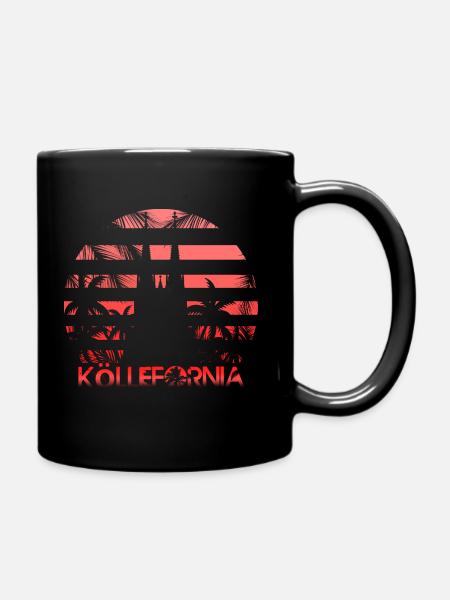 Kölle fornia - Tasse einfarbig - Schwarz