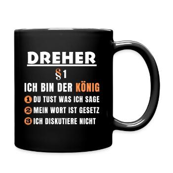 Turner Gift - I'm the King - Full Colour Mug - black - Right